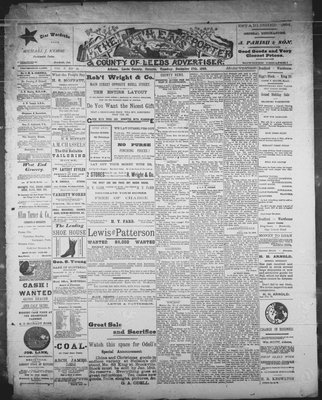 Athens Reporter and County of Leeds Advertiser (18920112), 17 Dec 1889