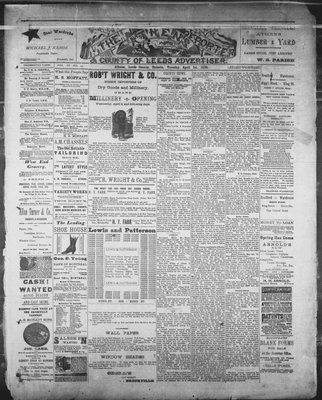 Athens Reporter and County of Leeds Advertiser (18920112), 1 Apr 1890