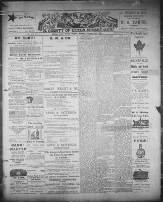 Athens Reporter and County of Leeds Advertiser (18920112), 3 Feb 1891