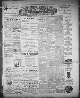 Athens Reporter and County of Leeds Advertiser (18920112), 12 May 1891