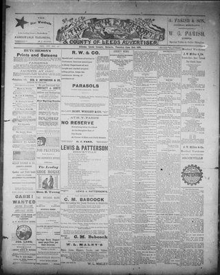 Athens Reporter and County of Leeds Advertiser (18920112), 2 Jun 1891