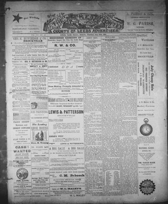 Athens Reporter and County of Leeds Advertiser (18920112), 14 Jul 1891