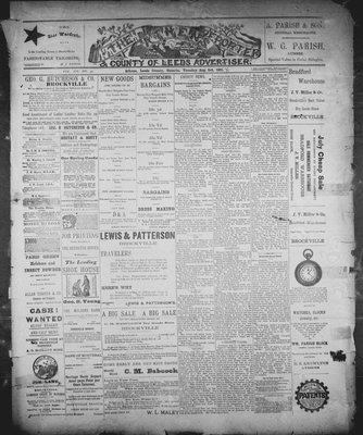 Athens Reporter and County of Leeds Advertiser (18920112), 4 Aug 1891