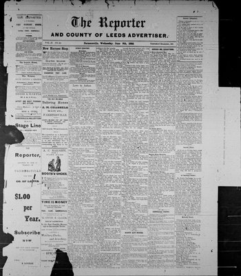 Farmersville Reporter and County of Leeds Advertiser (18840522), 9 Jun 1886