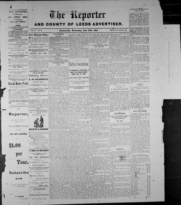 Farmersville Reporter and County of Leeds Advertiser (18840522), 23 Jun 1886