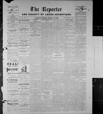 Farmersville Reporter and County of Leeds Advertiser (18840522), 8 Sep 1886