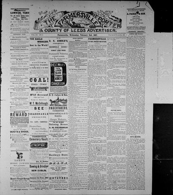 Farmersville Reporter and County of Leeds Advertiser (18840522), 2 Feb 1887