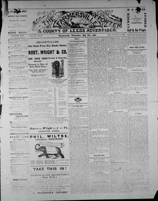 Farmersville Reporter and County of Leeds Advertiser (18840522), 11 May 1887