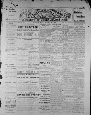 Farmersville Reporter and County of Leeds Advertiser (18840522), 13 Dec 1887