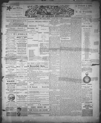 Athens Reporter and County of Leeds Advertiser (18920112), 19 Jan 1892