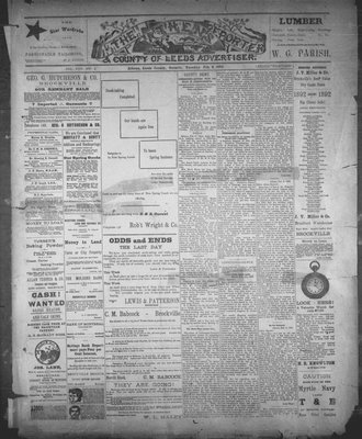 Athens Reporter and County of Leeds Advertiser (18920112), 9 Feb 1892