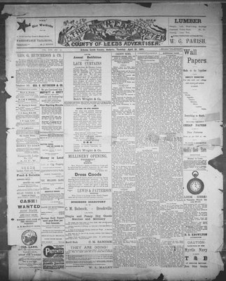 Athens Reporter and County of Leeds Advertiser (18920112), 12 Apr 1892