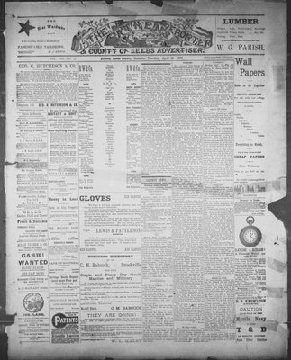 Athens Reporter and County of Leeds Advertiser (18920112), 19 Apr 1892