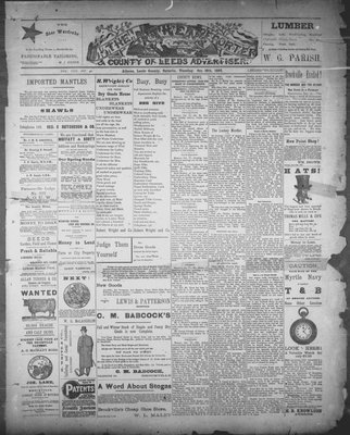 Athens Reporter and County of Leeds Advertiser (18920112), 18 Oct 1892