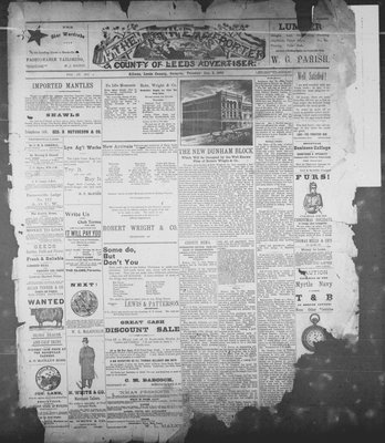 Athens Reporter and County of Leeds Advertiser (18920112), 3 Jan 1893