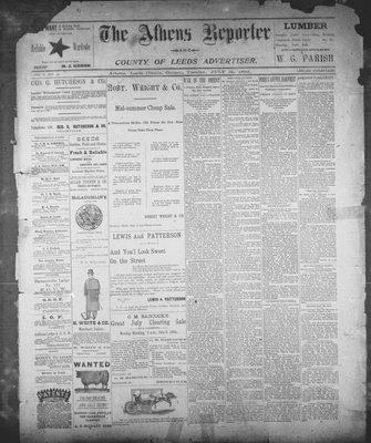 Athens Reporter and County of Leeds Advertiser (18920112), 31 Jul 1894