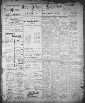 Athens Reporter and County of Leeds Advertiser (18920112), 11 Sep 1894