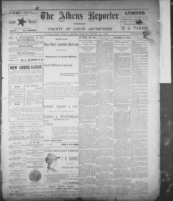 Athens Reporter and County of Leeds Advertiser (18920112), 2 Oct 1894