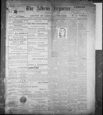 Athens Reporter and County of Leeds Advertiser (18920112), 6 Nov 1894