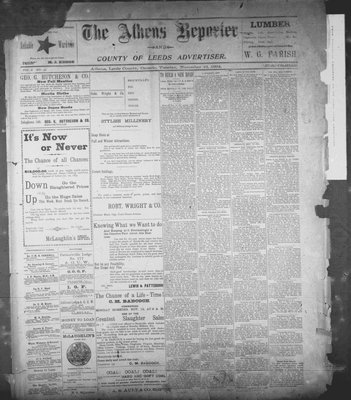 Athens Reporter and County of Leeds Advertiser (18920112), 13 Nov 1894