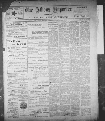 Athens Reporter and County of Leeds Advertiser (18920112), 27 Nov 1894