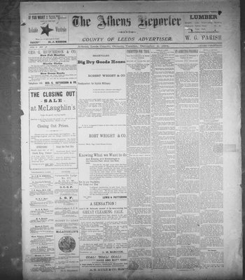 Athens Reporter and County of Leeds Advertiser (18920112), 4 Dec 1894