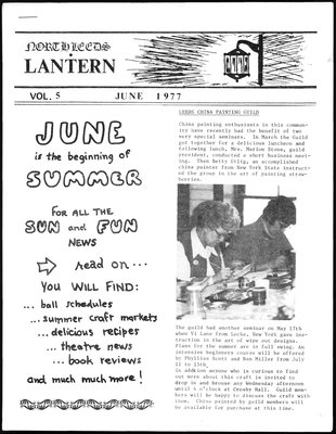 Northern Leeds Lantern (1977), 1 Jun 1977