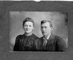 Carrie Alford Simmons (1876-1976) and brother Charles (1874-1949)