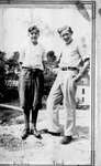 Mickey (1916-1972) and Fred Alford (1914-1969)at Chaffey's Lock c.1930