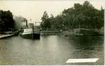 Steamboat Jeska at Chaffey's Locks c.1920