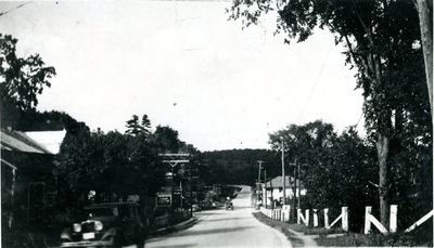 Village of Morton looking north towards Elgin c.1935