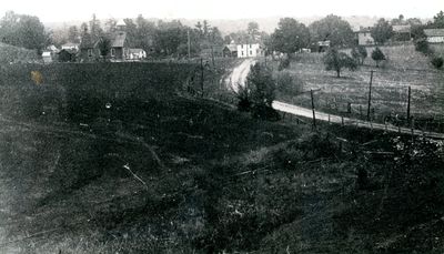 Village of Morton looking north c.1935