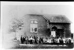 Class at Red Brick School in Elgin, c.1900