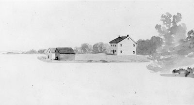 Oliver's Ferry c.1850