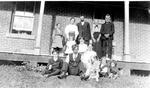Wood family at Lakeside Farm near Bass Lake c.1905
