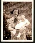 Helen Margaret (Davis) Kitz and child