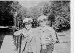 Canalmen at Newboro Lock c.1945