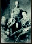 Sons of Fredrick Gray and Sara Flemming- William (uniform), Fredrick, Andrew, Edward