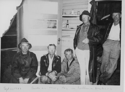 Fishing guides at Newboro Lock Station dated September 18/1949