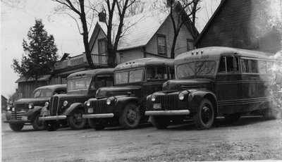 School Buses Elgin c.1955