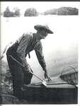 Ed Curry, fishing guide from Newboro and Chaffey's Locks c.1935
