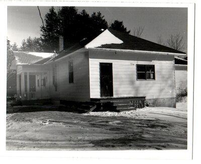 Community Hall in Chaffey's 1979 after new edition