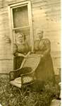 Jennie Kerr and friend c.1910 Elgin