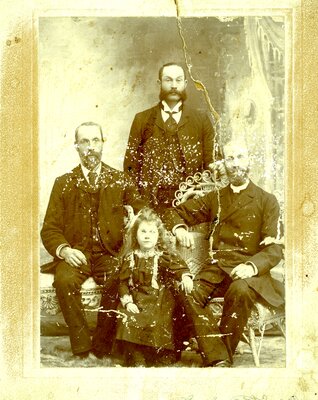 Pierce family, c 1863-87