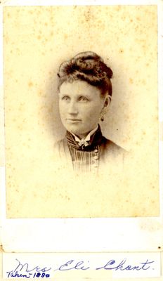 Mrs Eli Chant c 1880