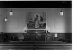 Crosby United Church interior  c.1960