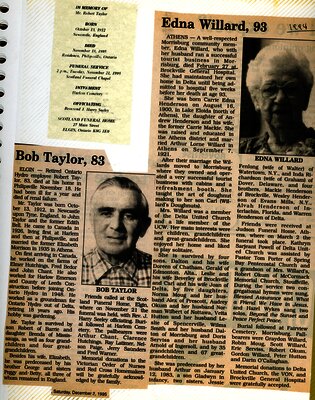 Bob Taylor & Edna Willard