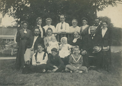 Group at Chaffey's Lock