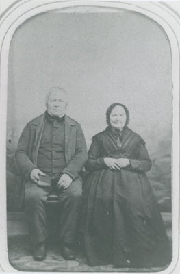 Philemon Pennock and his wife Chloe Brown Pennock