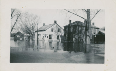 Flood on Main Street, Delta c.1935